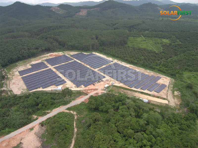 马来西亚15.9兆瓦峰值功率太阳能地面发电站