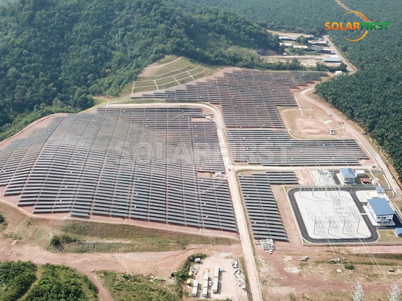 马来西亚45兆瓦峰值太阳能地面发电站