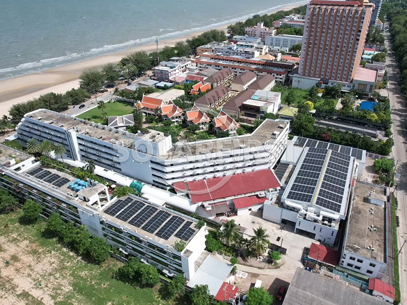 泰国1.5兆瓦峰值功率太阳能混凝土屋顶发电站