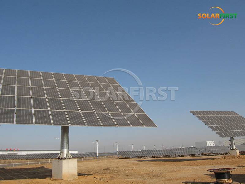 中国280KWp双轴跟踪解决方案