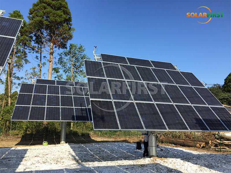 日本230KWp双轴跟踪解决方案