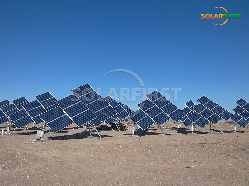 中国180kWp倾斜式单轴跟踪解决方案
