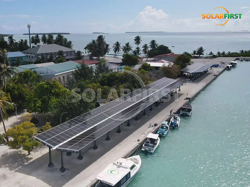 马达加斯加310千瓦峰值太阳能光伏建筑一体化停车场解决方案