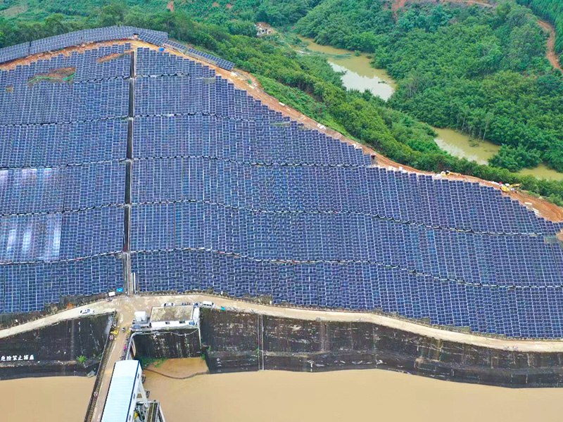 梧州大型陡坡柔性悬索支护示范工程已准备并网
