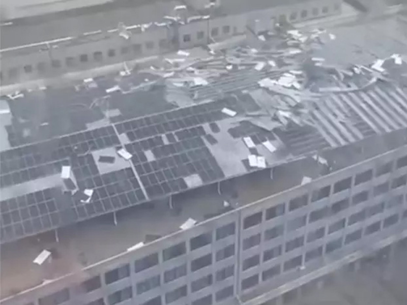 Solar First的屋顶太阳能项目在台风“多苏里”中安然无恙