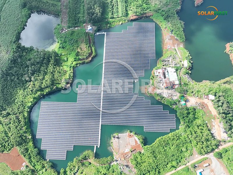 Solar First的凌高漂浮式光伏项目赢得媒体赞誉